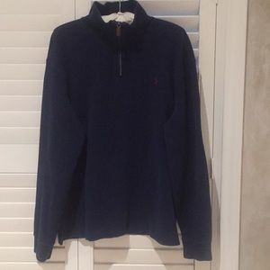Men’s, Ralph Lauren, Quarter Zip Pullover. Lg